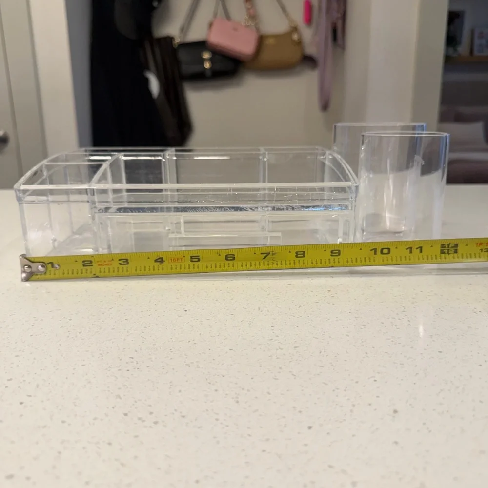 Clear Acrylic Organizer - Makeup & Office Storage